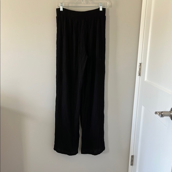 Kona Sol Black Flowy Women's Pants. Size medium - Picture 4 of 7